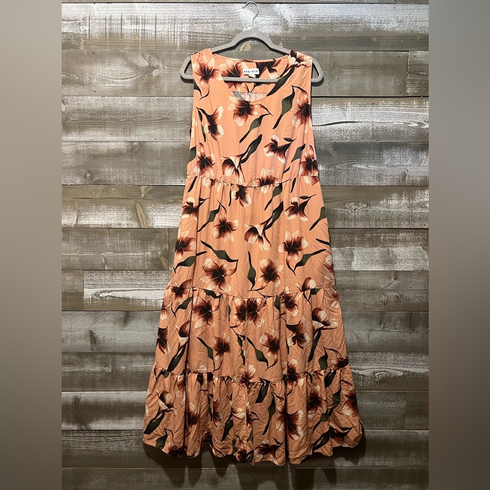 AVA & VIV floral maxi dress